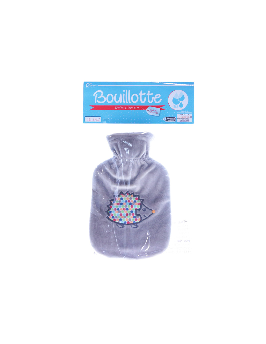 Cooper Bouillotte nue bleu - 2L - Pharmacie en ligne