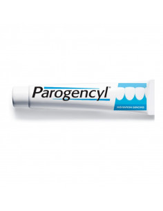 Parogencyl Prévention Gencives Dentifrice Nouvelle Formule. 75ml tube blanc et bleu