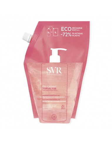 SVR Topialyse Gel Lavant Eco-recharge 1 litre