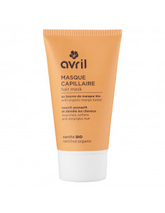 Avril Masque Capillaire Bio. 150ml tube orange