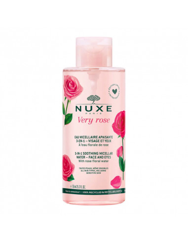 Nuxe Very Rose Eau Micellaire Apaisante 3-en-1 Edition Limitée 750ml