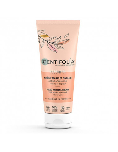 Centifolia Essentiel Crème Mains & Ongles bio tube orange 75ml