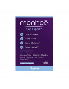 Manhaé Cap Expert Vitavea. grande boite 3 mois - 120 capsules
