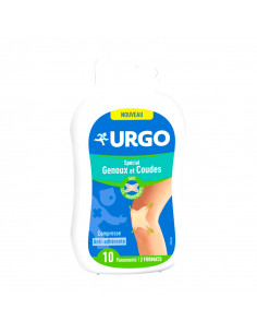 Urgo Spécial genoux et coudes Pansements - 2 formats B/10 - boite blanche