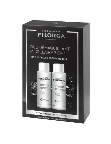 Filorga Duo Démaquillant Micellaire 3en1. Offre spéciale 2x400ml