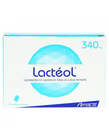 Lacteol 340 mg Poudre 10 sachets