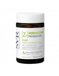 SVR Sebiaclear Probiocure zinc. 30 gélules