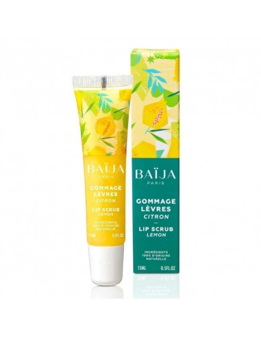 Baïja Gommage exfoliant Lèvres Citron. 15ml