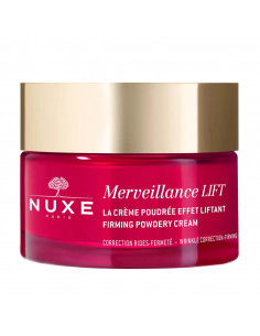 Nuxe Merveillance Lift Crème Poudrée Effet Liftant. 50ml pot rouge bouchon doré