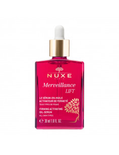 Nuxe Merveillance Lift Sérum en Huile Activateur de Fermeté. 30ml flacon pipette stilligoutte