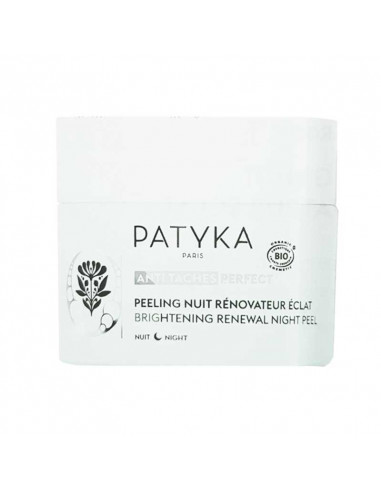 Patyka Anti-taches Perfect Peeling Nuit Rénovateur Eclat. 50ml pot rechargeable