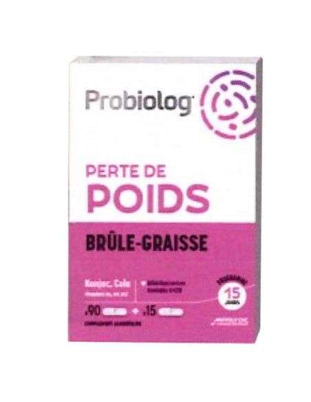 Probiolog Perte de Poids Brûle Graisse. 90 + 15 gélules