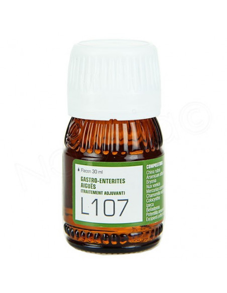 Lehning L107 Gastro-Entérites Aiguës Traitement Adjuvant Solution buvable 30ml Lehning - 2
