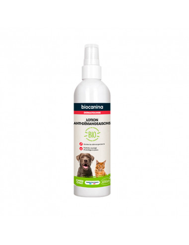 Biocanina Lotion Anti-démangeaisons Chien/Chat BIO 240ml