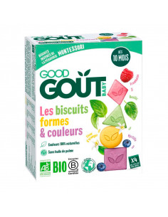 Good Gout Biscuits Forme et Couleurs BIO Dés 10 Mois