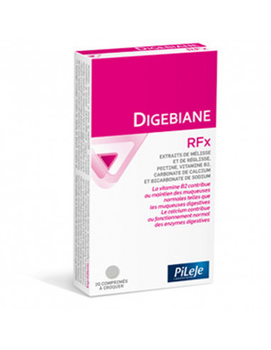 Pileje Digebiane RFx 20 comprimés à croquer