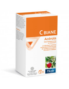 Pileje C Biane Acérola. 60 comprimés à croquer