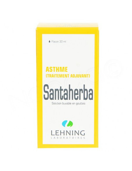 Lehning Santaherba Traitement adjuvant Asthme flacon 30ml Lehning - 2