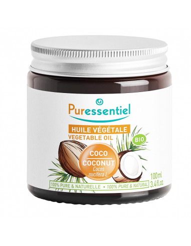 Puressentiel Huile Végétale Coco Bio. 100ml