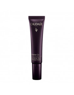 Caudalie Premier Cru La Crème Yeux. Tube violet avec embout applicateur 15ml