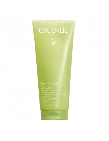 Caudalie Gel douche Fleur de Vigne 200ml tube vert