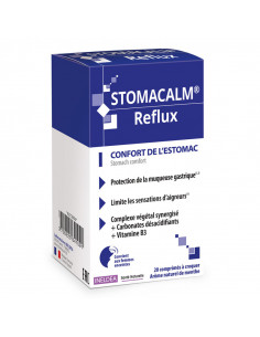 Stomacalm Reflux. 20 comprimés à croquer gout menthe