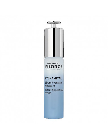 Filorga Hydra-Hyal Sérum Hydratant Repulpant. 30ml flacon pompe bleu
