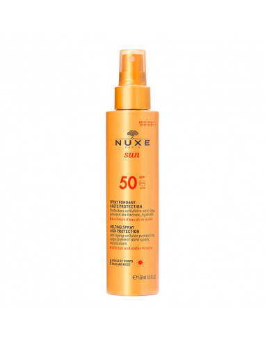 Nuxe Sun SPF50 Spray Fondant Haute Protection. 150ml