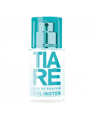 Solinotes Tiaré Eau de Parfum. 15ml flacon spray petit bleu