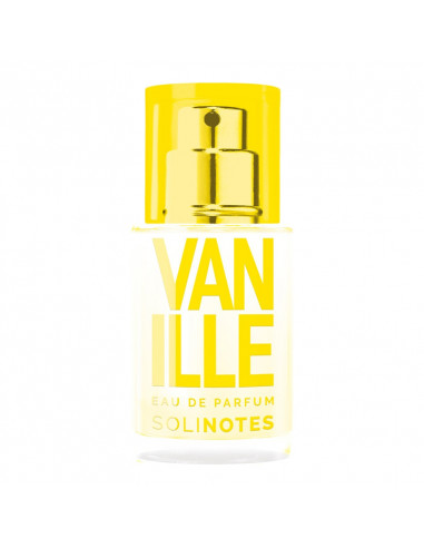 Solinotes Vanille Eau de Parfum. 15ml spray jaune
