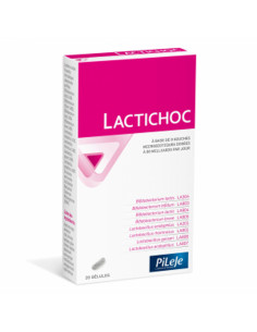 Pileje Lactichoc Microbiote 20 gélules