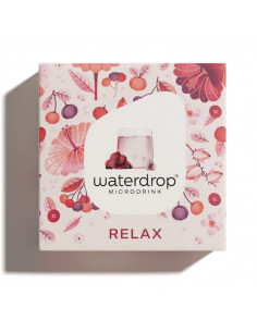 Waterdrop Microdrink Relax. x12 cubes effervescents boite rose rouge