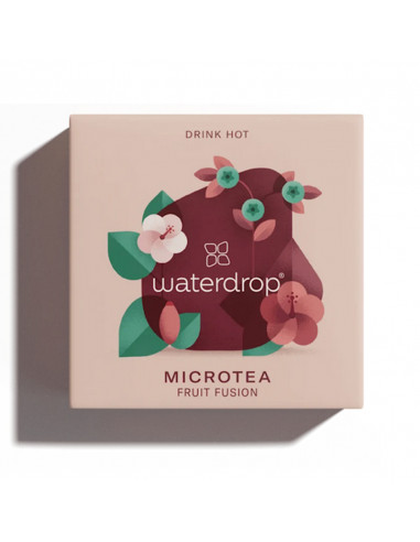Waterdrop Microtea Fruit Fusion. x12 cubes effervescents pour boisson chaude