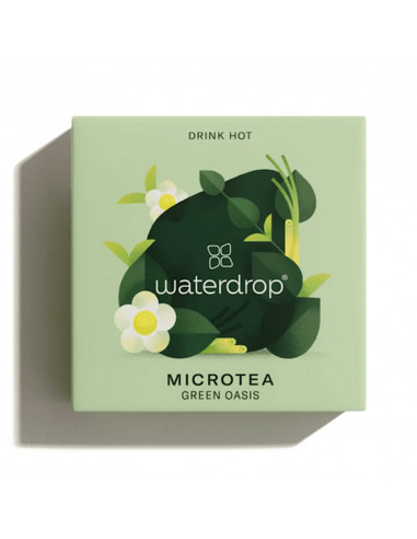 Waterdrop Microtea Green Oasis. x12 cubes effervescents boite verte thé chaud