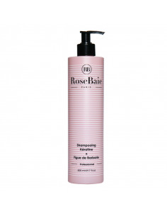 Rosebaie Shampooing Kératine x Figue de Barbarie 500ml flacon pompe rose