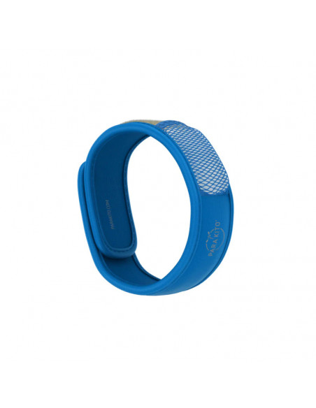 Parakito Bracelet Anti-moustiques Rechargeable bleu