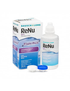 ReNu Solution multifonctions Yeux sensibles. Format voyage 100ml + étui