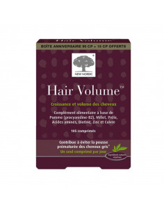 New Nordic Hair Volume Croissance des Cheveux. 90 comprimés + 15 offerts boite anniversaire 105 comprimés