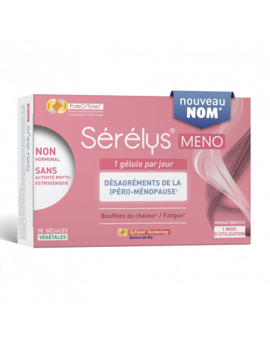 Sérélys Meno. 30 gélules boite rose