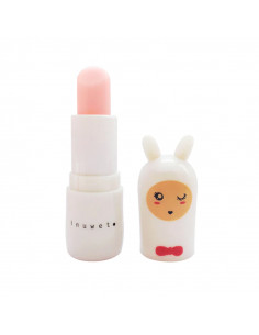 Inuwet Baume à Lèvres Barbe à Papa Bunny Sweety. 3,5g lapin blanc clin d'oeil 2