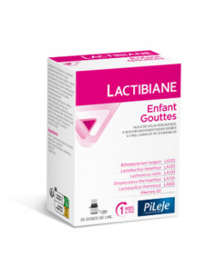 Lactibiane Enfant Gouttes 30 doses de 1ml + pipette