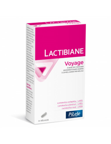 Lactibiane Voyage Microbiote 14 gélules