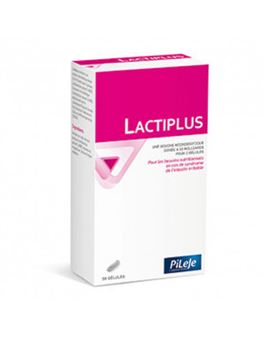 Lactiplus Syndrôme de l'Intestin Irritable Microbiote 56 gélules