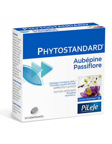 Phytostandard d'Aubépine et de Passiflore 30 comprimés