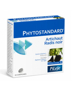 Phytostandard Artichaut et Radis Noir 30 comprimés