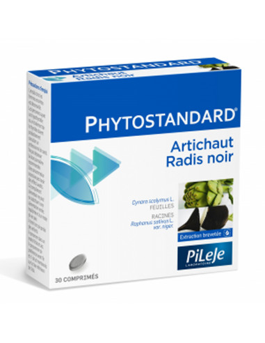 Phytostandard Artichaut et Radis Noir 30 comprimés