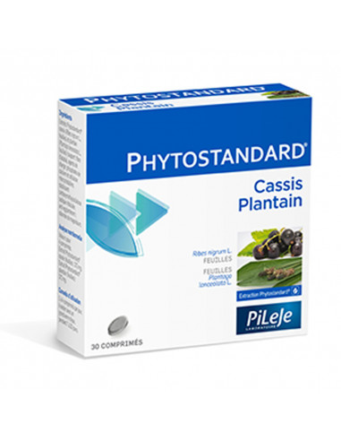 Phytostandard de Cassis et de Plantain 30 comprimés