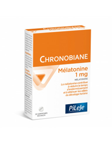 Chronobiane Mélatonine 1mg 30 comprimés sécables