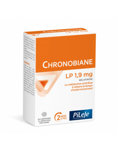 Chronobiane LP 1,9 mg Mélatonine 60 comprimés à libération prolongée