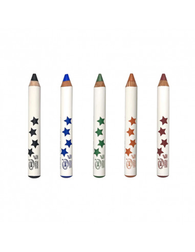 Inuwet Wild kit 5 crayons maquillage enfant Bio